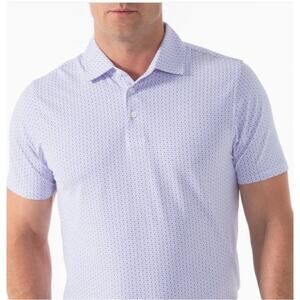 B.Draddy Draddy Sports Trevor Cool Golf Polo in Righteous Purple Size Medium